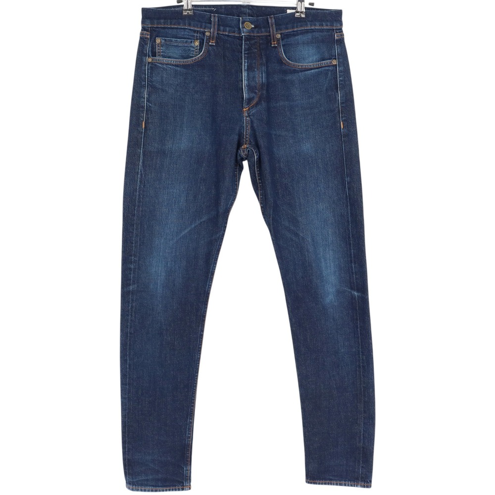 Rag & Bone Fit 1 Extra Slim Selvedge Jeans Mens Size 33 Indigo Rinse Denim